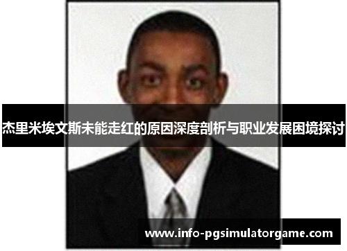 杰里米埃文斯未能走红的原因深度剖析与职业发展困境探讨