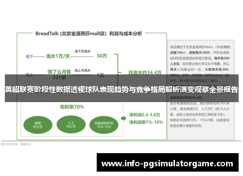 英超联赛阶段性数据透视球队表现趋势与竞争格局解析演变观察全景报告